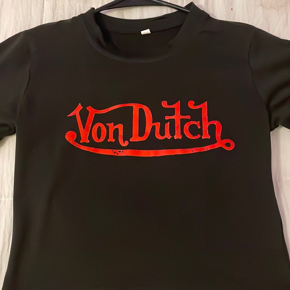 Von Dutch Crop Tee